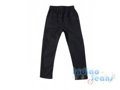 Черные джинсы на резинке для мальчиков, арт. AN88826.