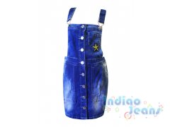 Модный джинсовый сарафан для девочек, арт. 580750.