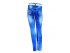 Яркие джинсы-стрейч для девочек, ремень в комплекте, арт. I32553.