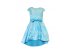 Нежное голубое платье , удлиненное сзади, арт. 781626.