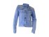 Облегченная джинсовая куртка для девочек, арт. I33094-8.