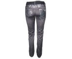Модные джинсы стрейч для девочек, ремень в комплекте. Арт. I5723.
