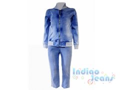 Нежный джинсовый костюм для девочек, арт. I34256-8/I34256.