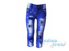 Стильные рваные джинсы для девочек, арт. I33215.