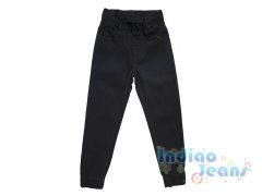 Черные джинсы-джоггеры для мальчиков, арт. Y045.