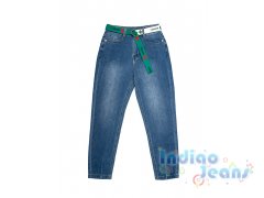 Модные джинсы-момы для девочек, арт. S21903.