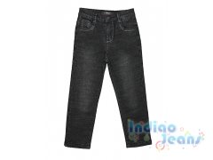 Черно-серые джинсы для мальчиков, арт. М13774.