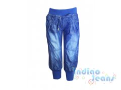 Утепленные джинсы для девочек, арт. LB - 020.