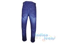 Синие классические утепленные джинсы для мальчиков, арт. AN3644.