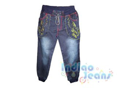 Модные джинсы для полных девочек, арт. I5888.