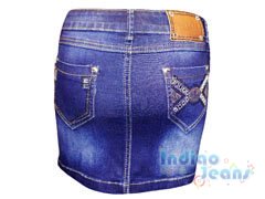 Стильная джинсовая юбка , арт. I30003.