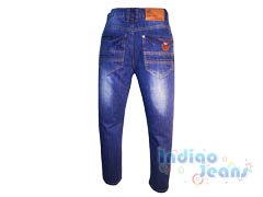 Утепленные джинсы модной варки, для мальчиков, арт. М10615.