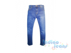 Стильные джинсы-стрейч  для мальчиков, арт. AN88860.