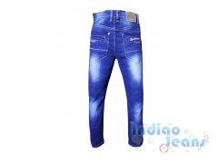 Стильные слегка зауженные джинсы для мальчиков, арт. AN88928.