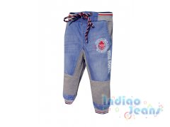 Интересные комбинированные джинсы для мальчиков, арт. Е121047.