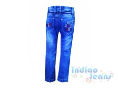 Стильные джинсы-стрейч для мальчиков, арт. М11796.