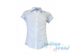 Интересная блузка с коротким рукавом, арт. 599504.