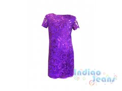 Прямое кружевное платье, арт. 599100.