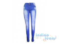 Ультрамодные джинсы-стрейчдля девочек, арт. I32424.