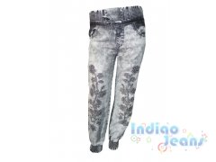 Ультрамодные джинсы с яркой вышивкой, арт. I8166.
