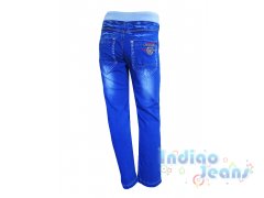 Джинсы-стрейч на мягкой резинке, для мальчиков, арт. М12854.