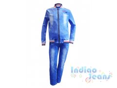 Ультрамодный джинсовый костюм для мальчиков, арт. М12870-8/М12870. Ультрамодный джинсовый костюм для мальчиков, арт. М12870-8/М12870.
