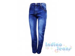 Ультрамодные джинсы-стрейч для мальчиков, арт.BY1878.