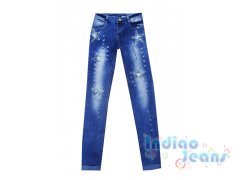Модные джинсы со звездами, арт. 580668-2.