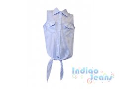 Летняя полосатая рубашка с завязками, арт. 701253.