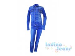 Практичный джинсовый костюмдля мальчиков, арт. М13332-8/М13332.