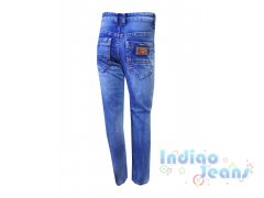 Стильные утепленные джинсы для мальчиков, арт. М13341.