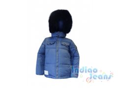 Модная зимняя серая куртка для мальчиков Top Klaer, арт. К0213-33.