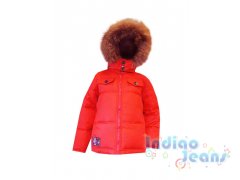 Модная зимняя красная куртка для мальчиков Top Klaer, арт. К0213-33.
