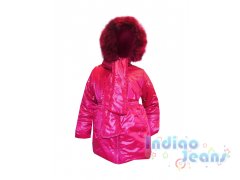 Яркое зимнее пальто для девочек, арт. В122-81М.