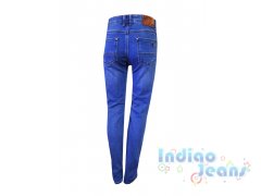 Стильные зауженные джинсы  для мальчиков, арт. 2352L-B.