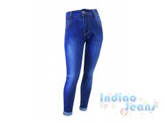 Ультрамодные  джинсы-бойфренды для девочек, арт. I33887.