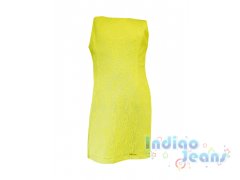 Стильное желтое платье для девочек, арт. 781373.