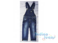 Стильный джинсовый полукомбинезон для мальчиков, арт. М13719.