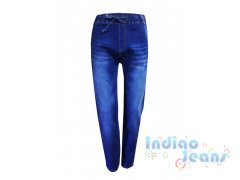 Джинсы для мальчиков, на мягкой резинке, арт. М13729.