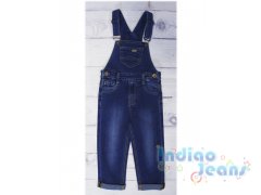 Стильный джинсовый полукомбинезон для мальчиков, арт. М13717.