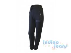 Черные зауженные брюки для мальчиков, арт. KL800850.