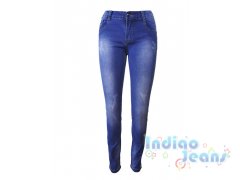 Стильные джинсы с лампасами для девочек,арт. I34508.