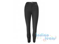 Черные прямые брюки для девочек, арт. А18004-2.