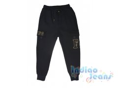 Утепленные спортивные брюки для мальчиков, арт. А1931.