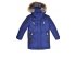 Зимняя синяя куртка с натуральным мехом,для мальчиков, арт. LD-863.