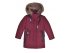 Зимняя бордовая  куртка с натуральным мехом,для мальчиков, арт. LD-863.