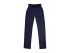 Утепленные синие брюки на резинке для девочек, арт. А20031.