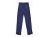 Прямые синие школьные брюки на резинке,  для девочек,  арт А20004.