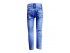 Стильные зауженные джинсы-стрейч для девочек, арт. I8951.