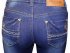 Модные зауженные джинсы-стрейч для девочек, арт. I30051.